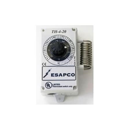 Sunstar Heating Products SunStar Corrosive Environment Voltage Thermostat For Infrared Tube Heaters 30525000